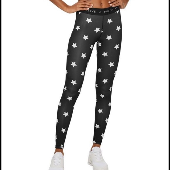 Purity Active Pants - Purity Active star leggings Small